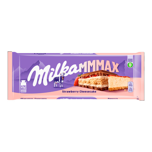 Шоколад Milka Strawberry Cheesecake   300гр