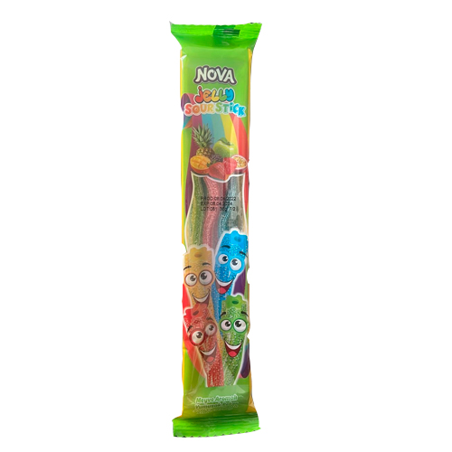 Мармелад Nova Sour Stick Tutti-Frutti (кислые палочки) 30гр.