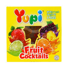 Жев.конфеты Yupi Fruit Cocktails 24г