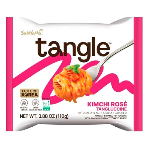 Паста Samyang со вкусом кимчи в сливочно-томатном соусе 110гр