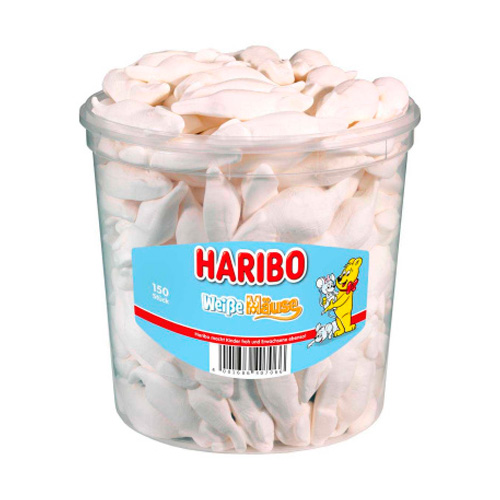 Жев.мармелад Haribo Weiße Mäuse   1 050гр