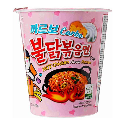 Лапша Samyang Hot Chicken Ramen Carbonara   80гр