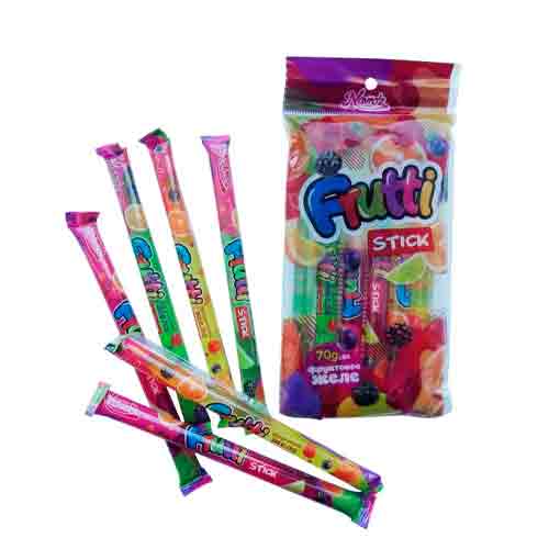 Желе в стиках Frutti Ассорти 70гр