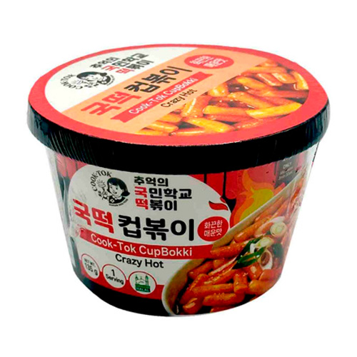 Рисовые палочки COOK-TOK  Crazy Hot  стакан 135гр