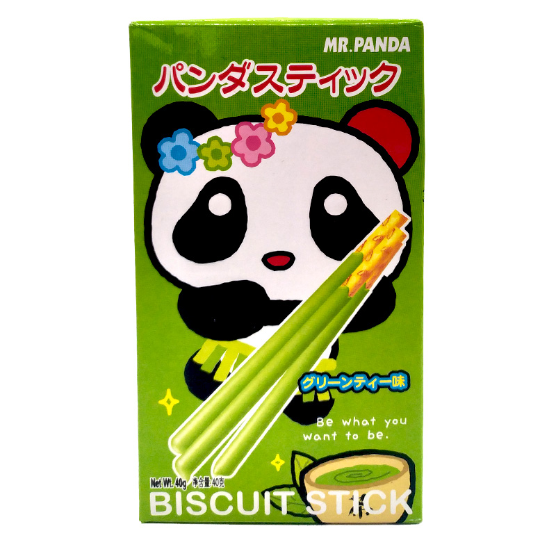 Палочки Mr.Panda со вкусом зелёного чая 40гр
