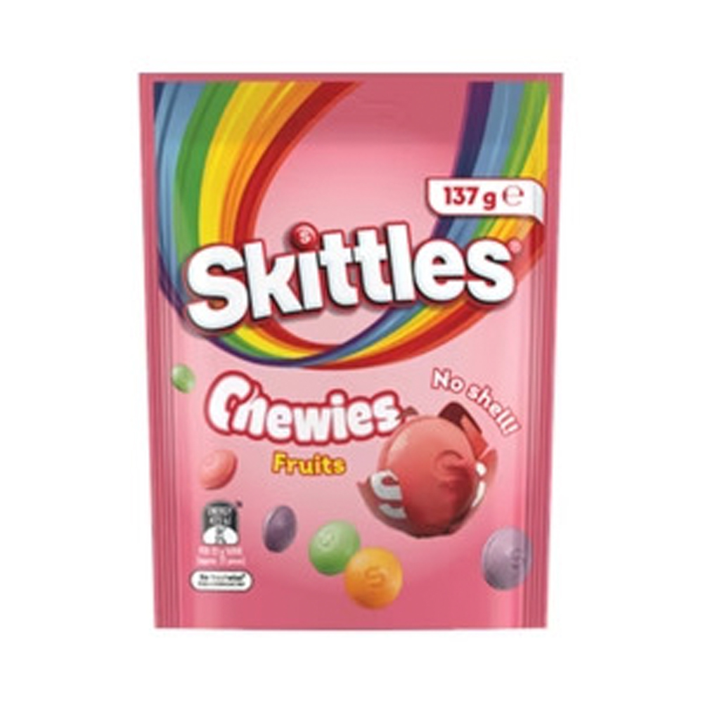 Драже Skittles FRUITS CHEWIES    137гр