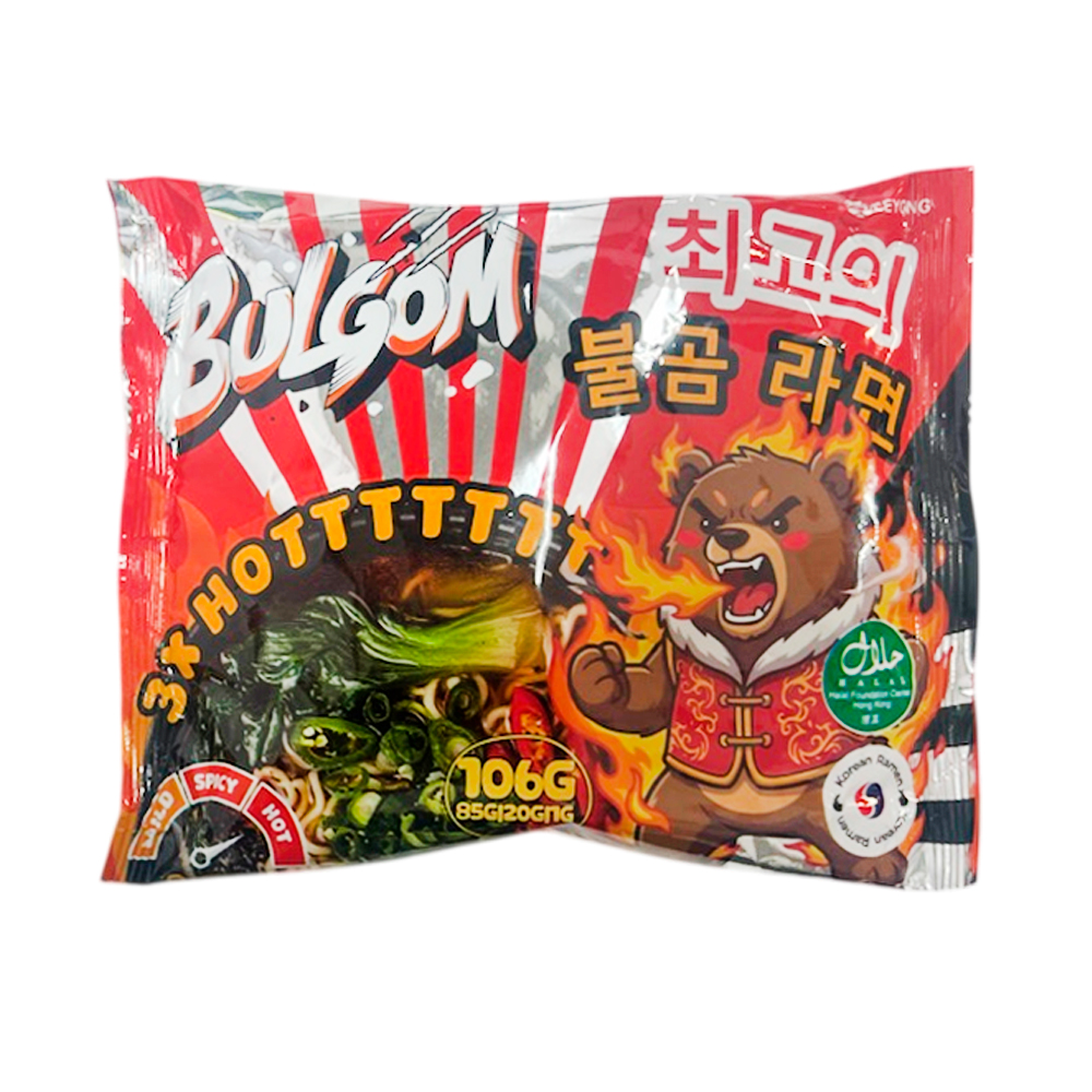 Лапша BULGOM 3X Hot   106гр