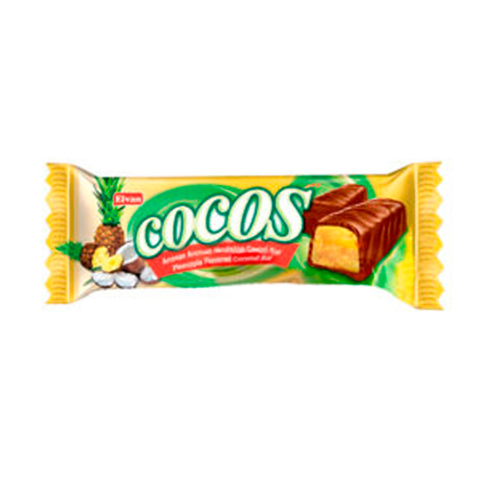 Батончик COCOS Cocos Chocolate Pineapple   24гр