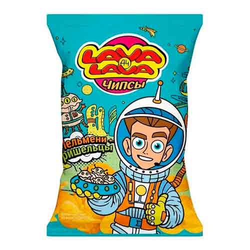 Картофель Хрустящий Lava Lava Пельмени-Пришельцы 50гр