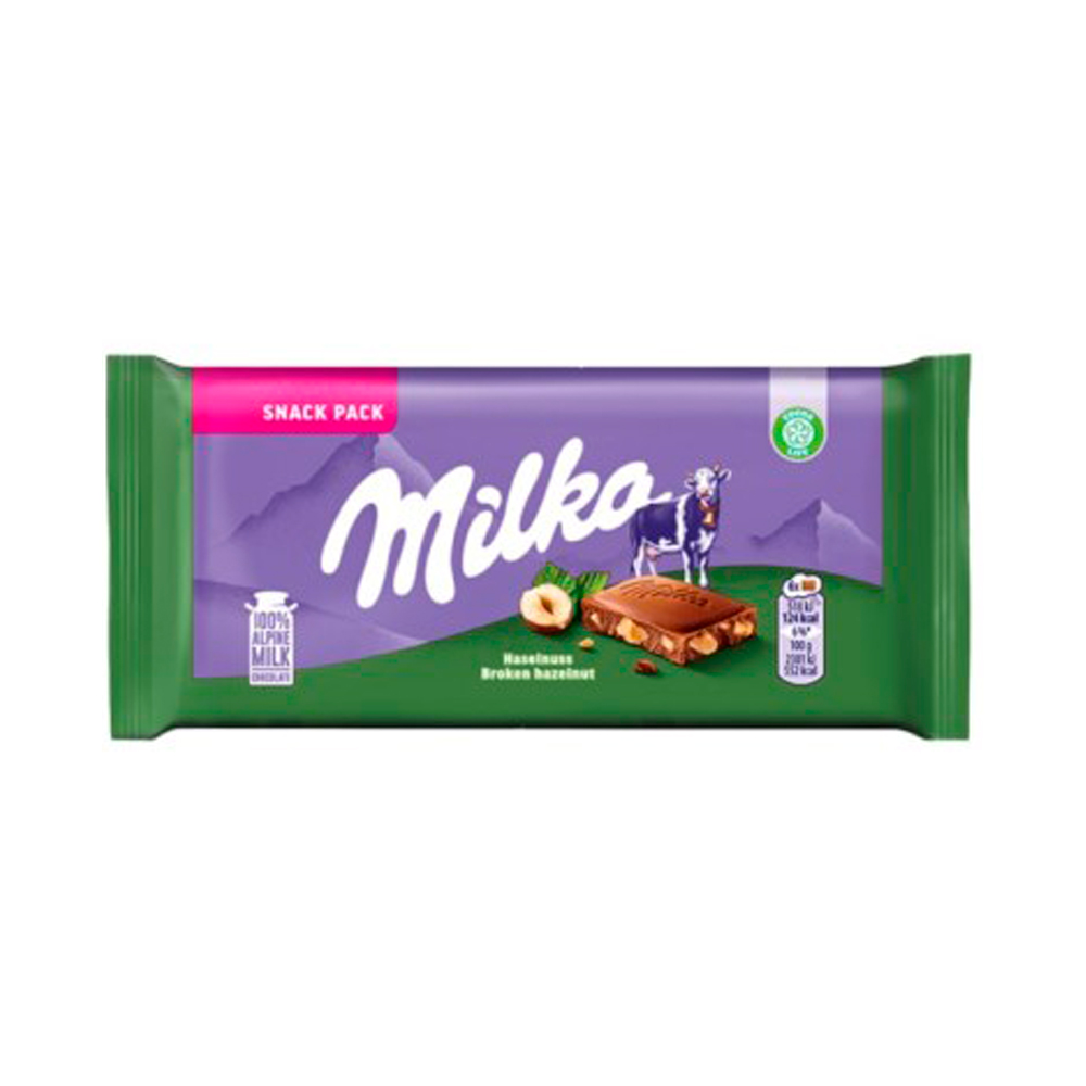 Шоколад Milka Hazelnut   45гр
