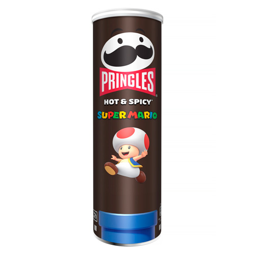 Чипсы Pringles Mario Hot & Spicy  165гр