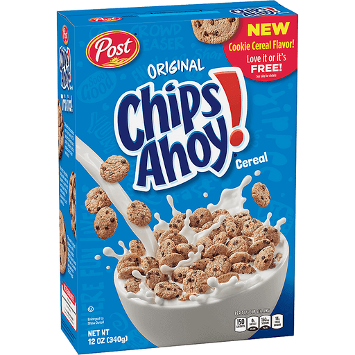 Готовый завтрак CHIPS AHOY с шок. крошкой 340гр США