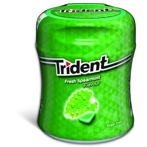 Жев.резинка без сахара Trident Spearmint (банка) 72гр