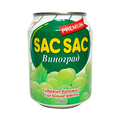 Напиток Lotte Grape Juice   238мл
