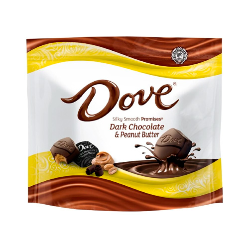Шоколад Dove Promises Dark Chocolate & Peanut Butter, 215,7гр