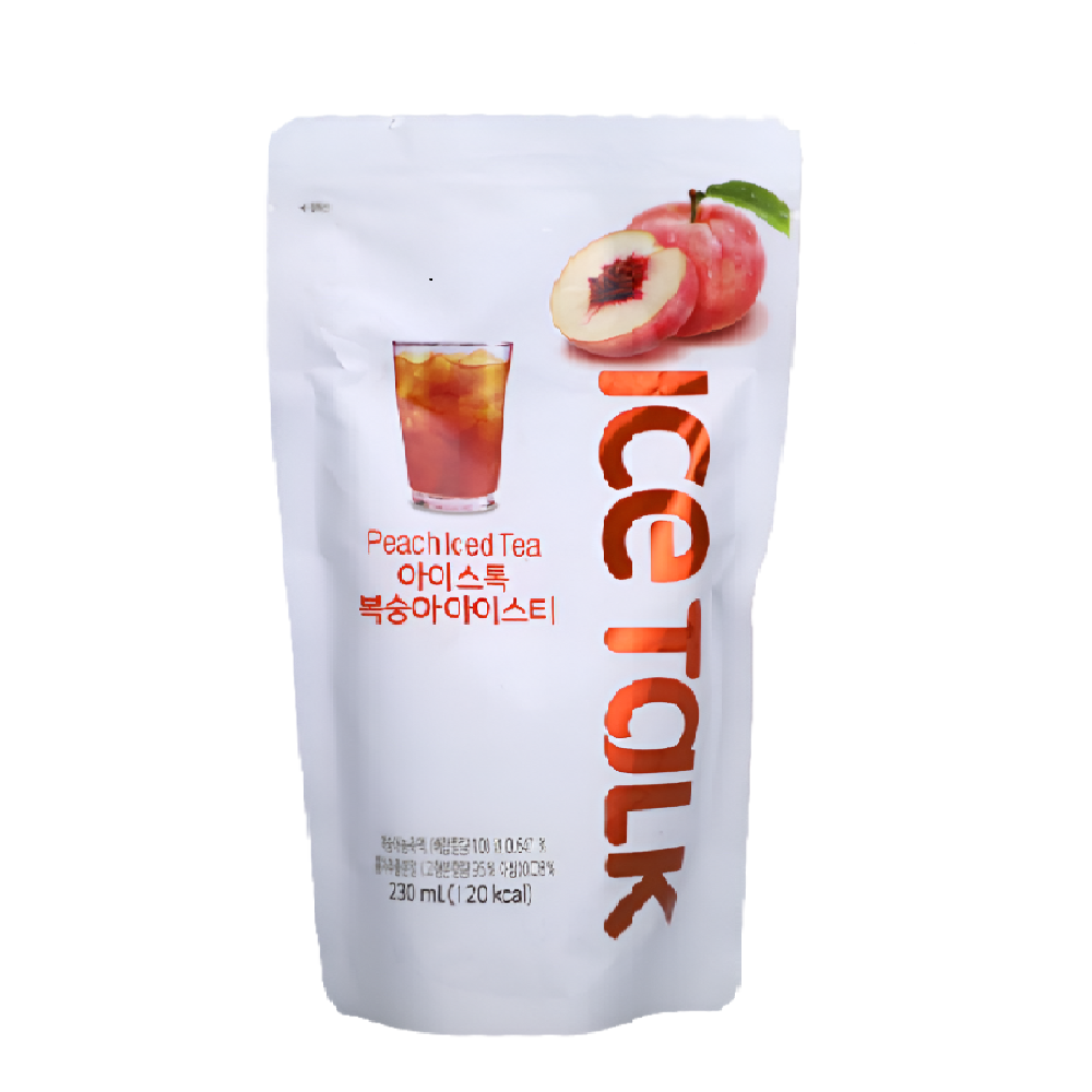 Напиток безалкогольный ICE TALK ZERO SUGAR PEACH ICE TEA    230мл