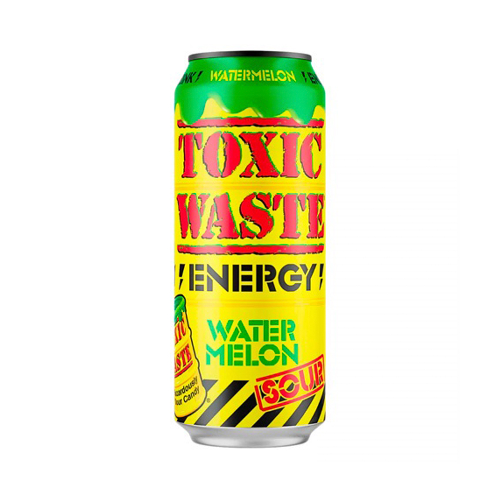 Энергетический напиток Toxic Waste Sour Watermelon  ж/б 500мл