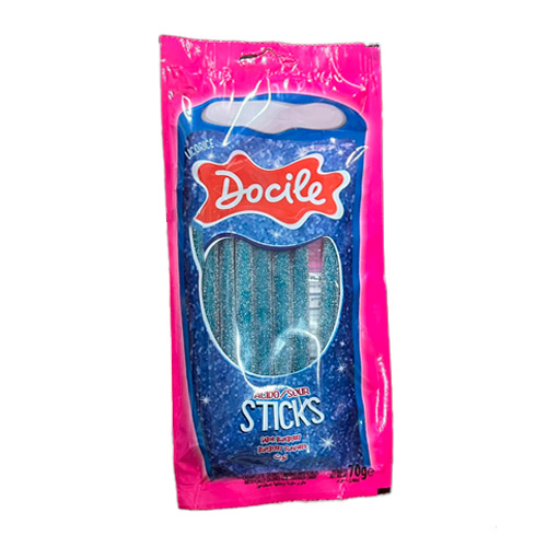 Жев.мармелад DOCILE Sour Blueberry Sticks  70гр