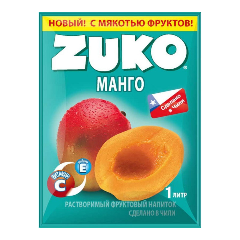 Растворимый напиток Zuko Манго   20гр