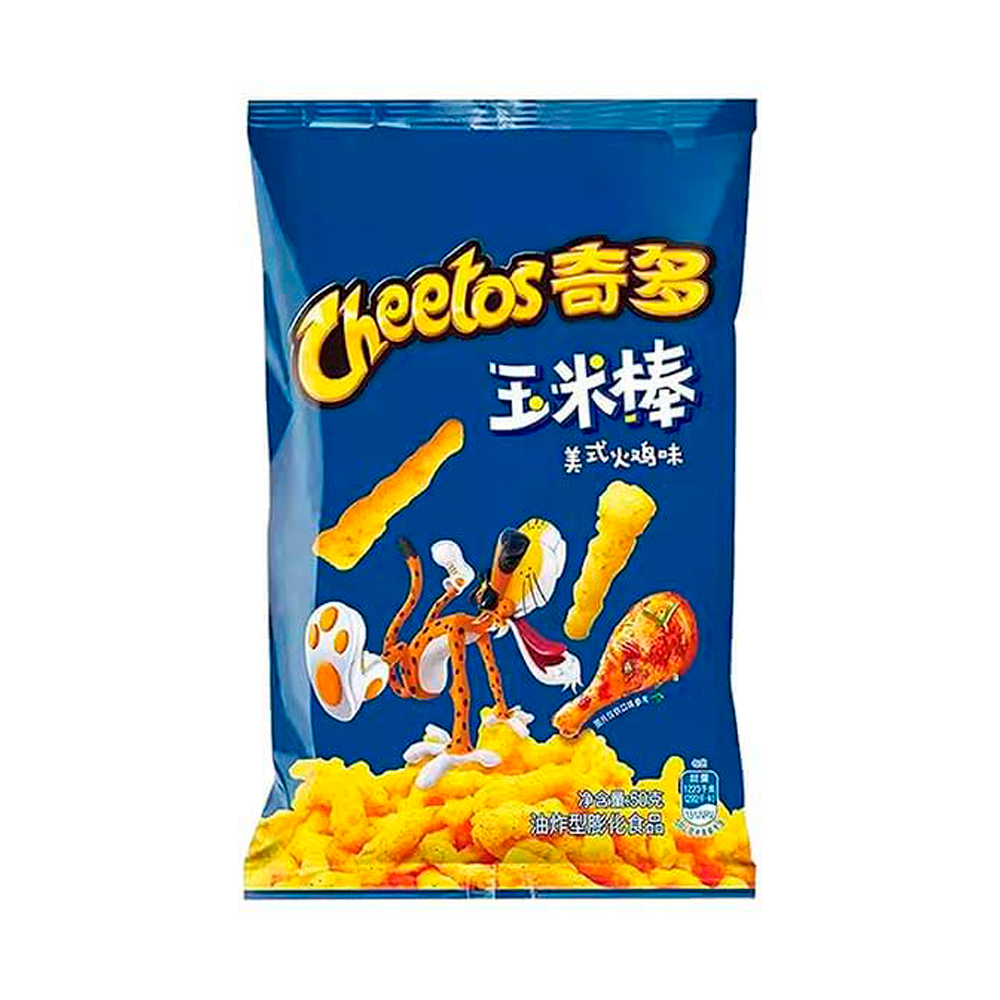 Чипсы Cheetos Crunchy American   50гр