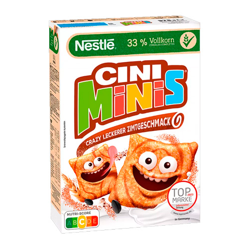 Готовый завтрак Nestle Cini Minis    375гр