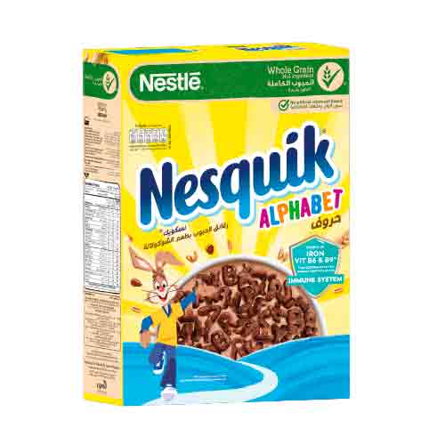 Готовый завтрак Nesquik ABC 425гр(пачка)