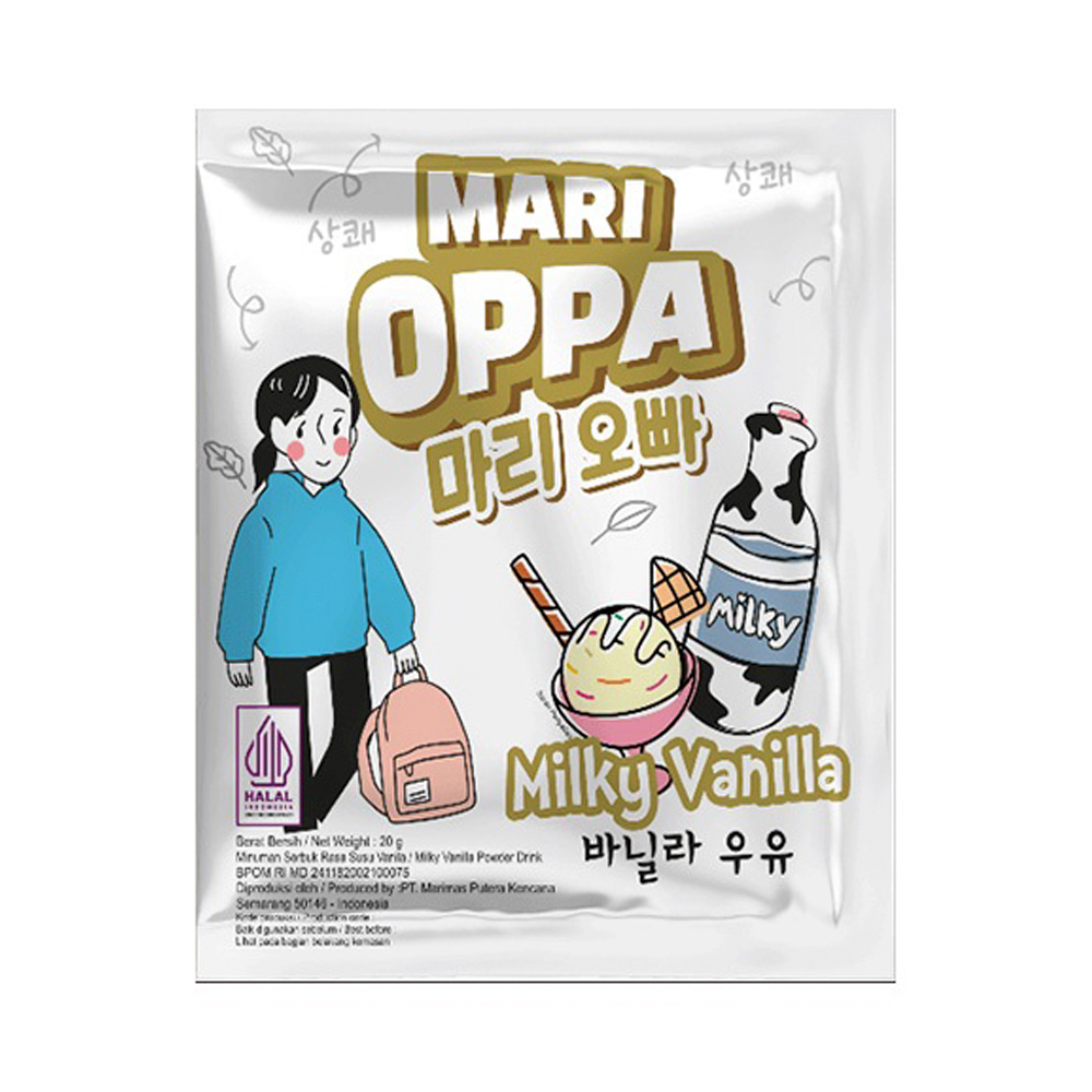 Растворимый напиток Mari Oppa Vanilla   20гр