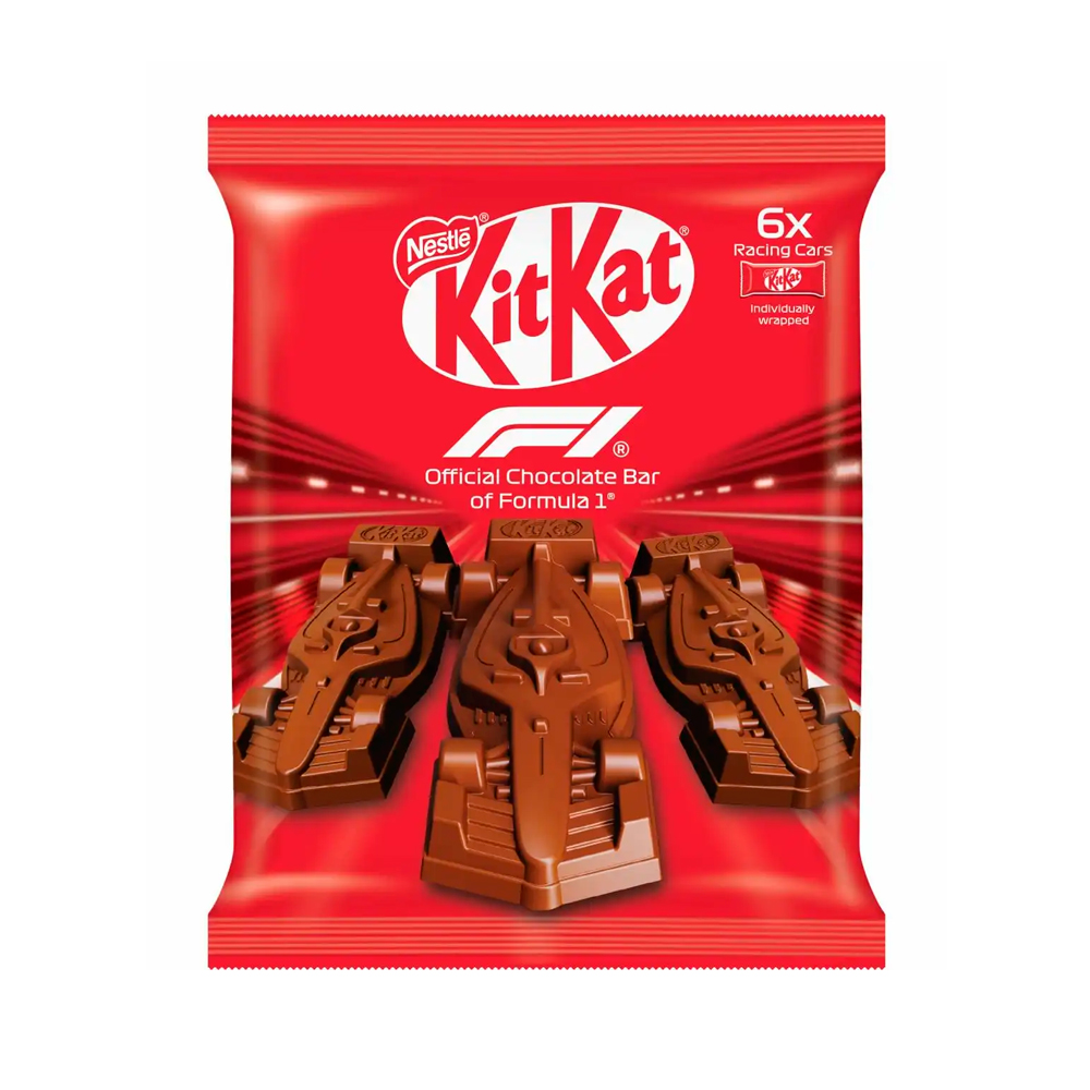 Шоколад KitKat F1 Chocolate Racing Cars   66гр