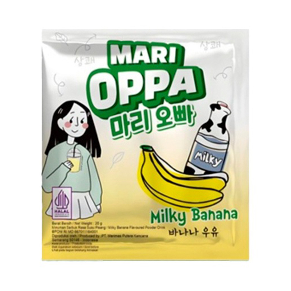 Растворимый напиток Mari Oppa Milky Banana   20гр