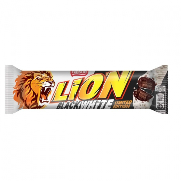 Батончик Nestle LION Black&White 40гр