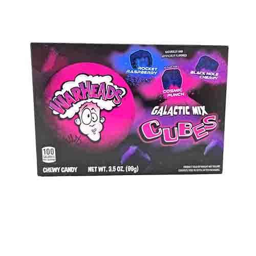 Конфеты Warheads Galactic Cubes   99гр