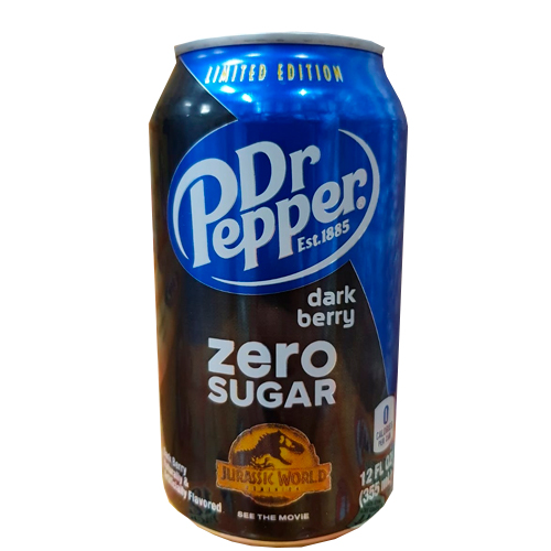 Dr.Pepper Dark  Berry Zero 355 мл.