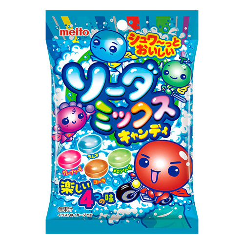 Леденцы Mieto Soda Mix Candy   56гр