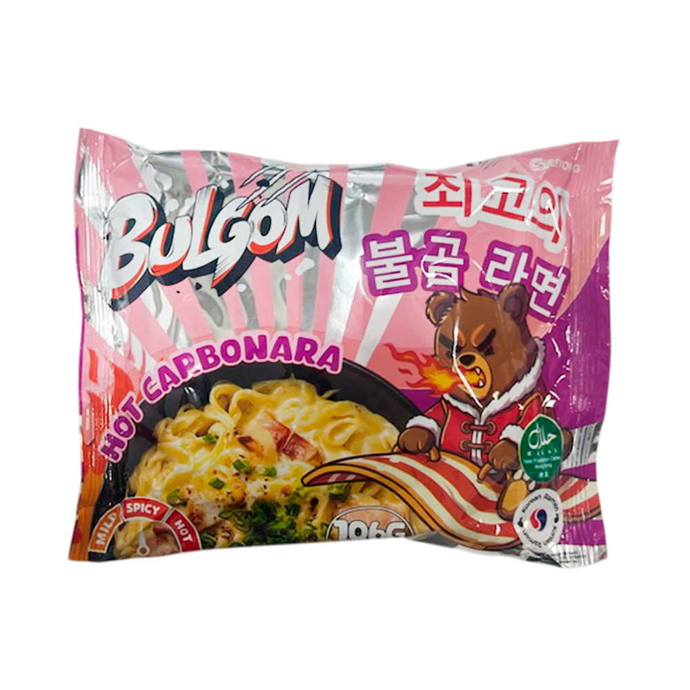 Лапша BULGOM Hot Carbonara   106гр