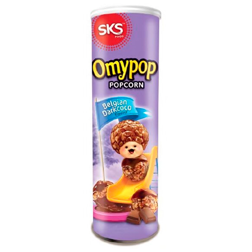 Попкорн Omypop бельгийский шоколад 85гр