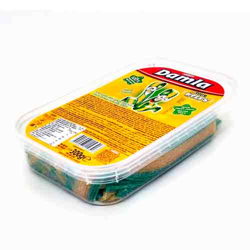 Жев.мармелад Damla Sour Belts Lemon 300гр
