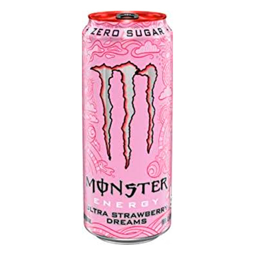 Энергетический напиток Monster Ultra Strawberry м ж/б 500мл