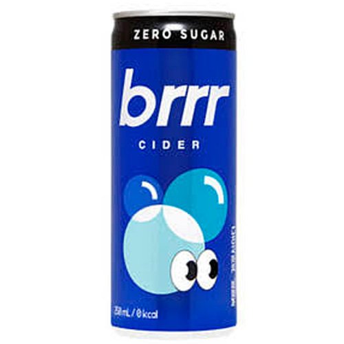 Газ.напиток Brrr Zero Cider м  250мл