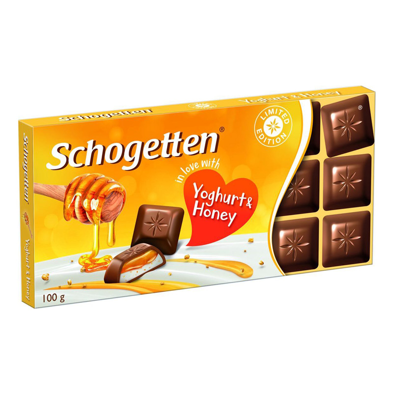 Шоколад Schogetten Yoghurt & Honey 100г