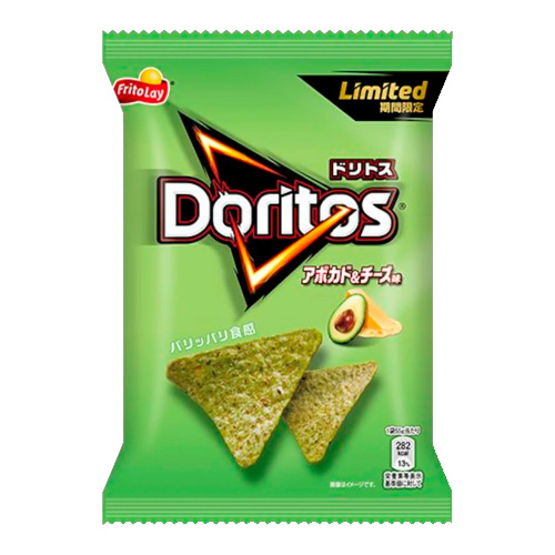 Чипсы Fritolay Doritos avocado & cheese   55гр