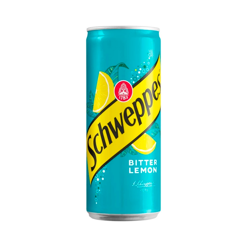 Газ.напиток Schweppes Bitter Lemon  ж/б 330мл
