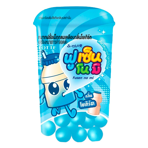 Жев.резинка Lotte Fusen No Mi Yogurt   15гр