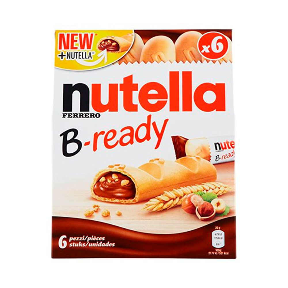 Вафельный батончик Ferrero Nutella B-Ready  132гр
