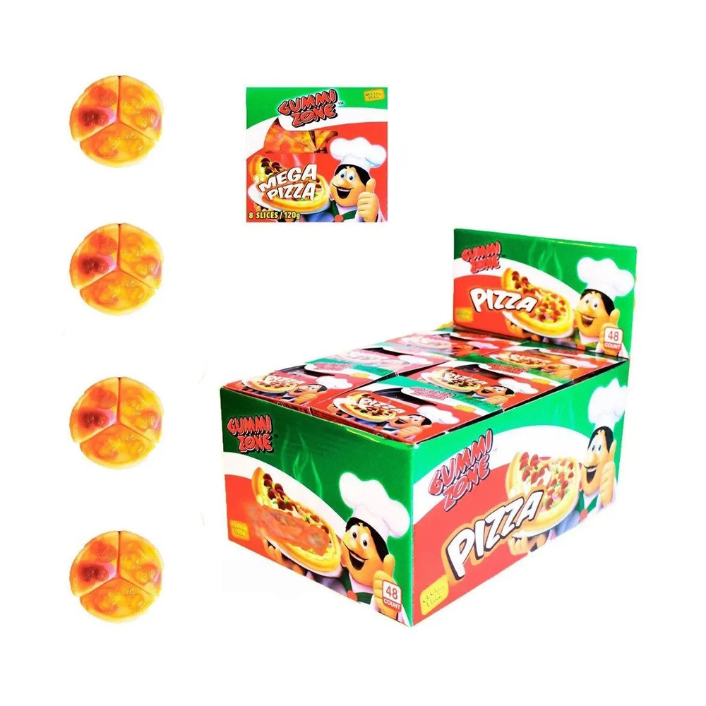Жев.мармелад Gummi Zone Pizza (3 slices)  14гр