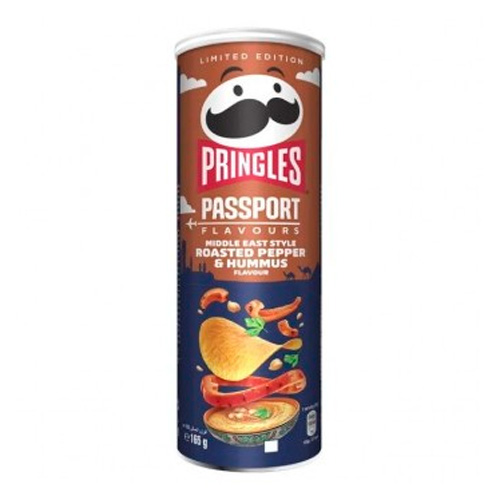 Чипсы Pringles Pepper & Hummus   165гр
