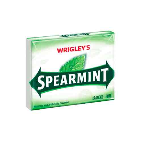 Жев.резинка Wrigley's Spearmint   37,5гр