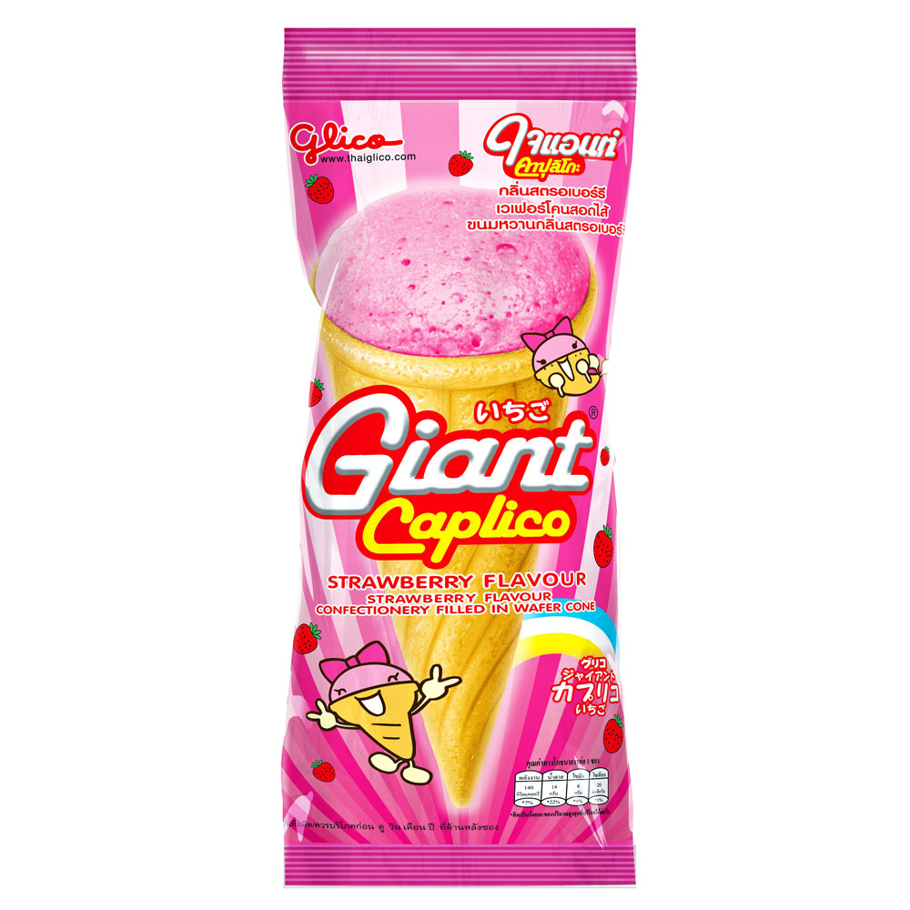 Воздушный десерт Giant Caplico Strawberry 28гр