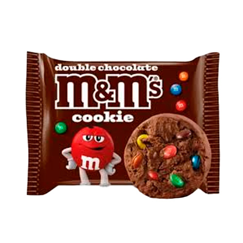 Печенье M&Ms Double Chocolate Giant Cookies   50гр