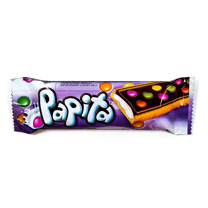 Печенье Papita с мол.кремом и драже Milky   33гр