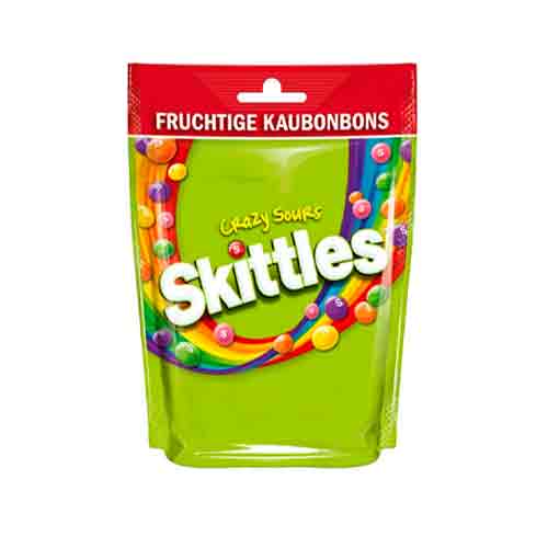 Драже Skittles Crazy sours 160гр